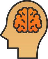 Brain Vector Icon Design