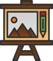 Canvas Vector Icon Design