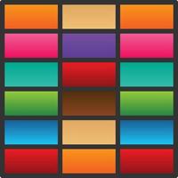 Colour Vector Icon Design