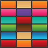 Colour Vector Icon Design