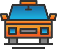 diseño de icono de vector de taxi