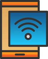 diseño de icono de vector wifi