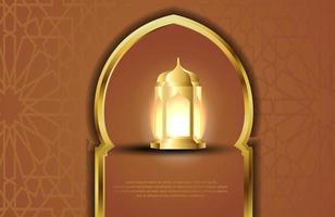 Simple Islamic Background Vector