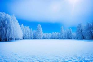 Beautiful winter background with snow. New Year, Christmas and other holidays, web poster, greeting card. photo