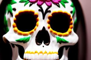 Dia de los Muertos, traditional Mexican cultural festival. Deads day. photo