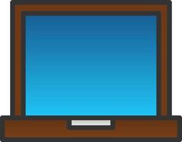 Laptop Screen Vector Icon Design