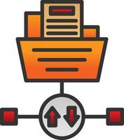 File Transfer Protocol Vector Icon Design