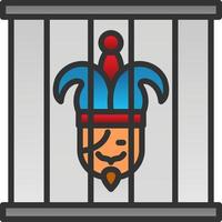 Jail Vector Icon Design