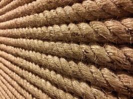 Real big rough and tough rope. photo