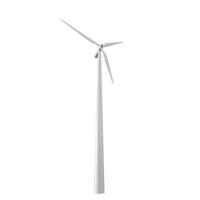 3D Illustration. Wind turbine. Sustainable and renewable energy concept. photo