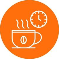 Coffee Break Vector Icon Design