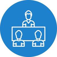Conference Vector Icon Design