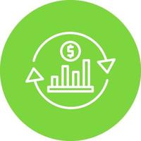 Return On Investment Vector Icon Design