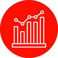 Graph Vector Icon Design