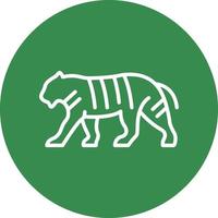 Tiger Vector Icon Design