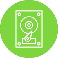 Hard Disk Vector Icon Design