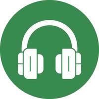 Headphones Vector Icon Design