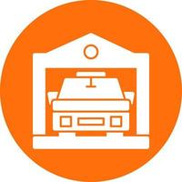 Garage Vector Icon Design