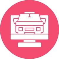 Taxi Vector Icon Design