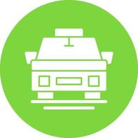 Taxi Vector Icon Design