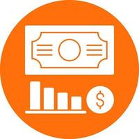 Money Loss Vector Icon Design