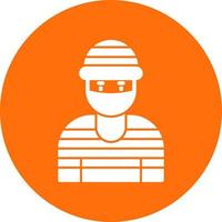 Robber Vector Icon Design