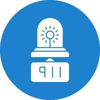 911 Call Vector Icon Design