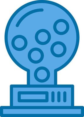 Gumball Machine Vector Icon Design