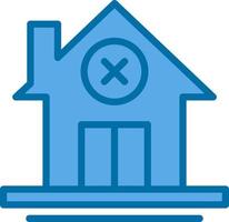 No Home Vector Icon Design