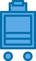 Baggages Vector Icon Design