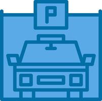 Parking Vector Icon Design