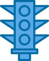 Traffic Signal Vector Icon Design