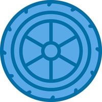 Tires Vector Icon Design