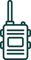 Walkie Talkie Vector Icon Design