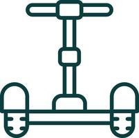 Segway Vector Icon Design