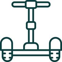 Segway Vector Icon Design