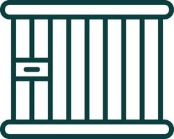 Jail Vector Icon Design