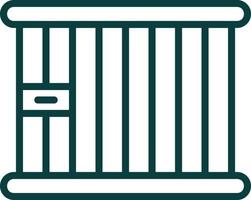 Jail Vector Icon Design