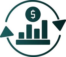 Return On Investment Vector Icon Design