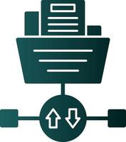 File Transfer Protocol Vector Icon Design