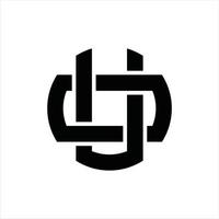 UO Logo monogram design template vector