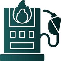 diseño de icono de vector de gas