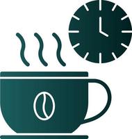 Coffee Break Vector Icon Design
