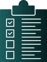 Check List Vector Icon Design