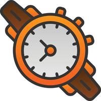 Wrist Watch Vector Icon Design