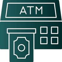 Atm Machine Vector Icon Design