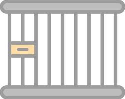 Jail Vector Icon Design