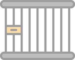 Jail Vector Icon Design