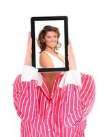 nuevas tecnologías con tablet foto