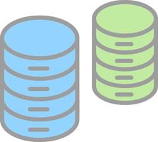 Database Vector Icon Design